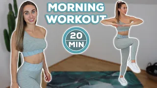 20 Min. Guten Morgen Workout ohne Springen | Train & Stretch für den perfekten Start in den Tag!