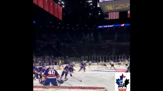 New York Islanders - pregame warmup - December 10, 2018