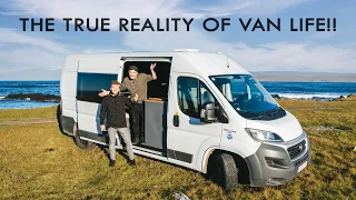 A Day in the Life | Reality of Van Life in Iceland for two people