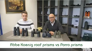 Abbe Koenig roof prisms VS Porro prisms | Optics Trade Debates