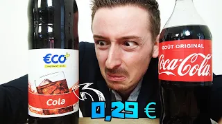 COCA COLA vs COLA ECO+ ! Du mazout en bouteille...
