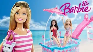 Rodzinka Barbie 🏊‍♀️ Basen z kulkami 🔵🔴 film z lalką Barbie