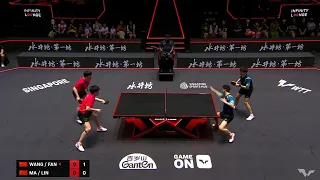 MA LONG, LIN GAOYUAN vs FAN ZHENDONG, WANG CHUQIN - MD | FINAL -   SINGAPORE SMASH 2024