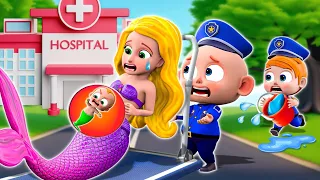 Baby Police Song 👮 | Take Care Pregnant Mermaid 🚨🧜‍♀️ | + More Nursery Rhymes For Babies