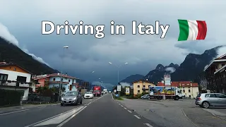 Driving in the Italian Alps on a rainy day | AllAround 4K 60fps Drive Tour