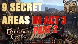 Baldur's Gate 3: Act 3 - Part 2 Fun areas and interactions you may have missed!