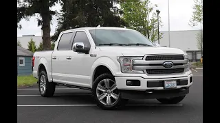 2018 Ford F-150 Platinum with Technolgy Package and 5.0 V8