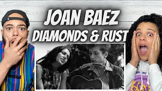 OH MY GOSH!| FIRST TIME HEARING Joan Baez  - Diamond's and Rust REACTION