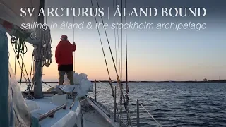 Sailing from Blidö in the Stockholm Archipelago to the Åland Islands on SV Arcturus