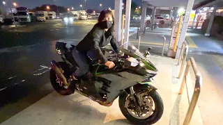 ぴよたんのツーリング　前編　NINJA H2   ZX-11  ZZR1100