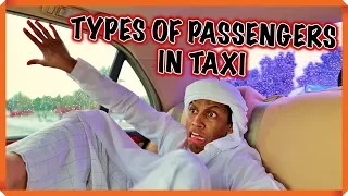 TYPES OF PASSENGERS IN TAXI