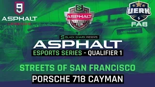 Asphalt 9 | ESPORT SERIES 1st Qualifier | Porsche 718 Cayman | 1.19.423 Streets of San Francisco