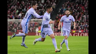 Ferran Torres's First Goal for Barcelona Atletic Club vs Barcelona