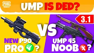 NEW P90 Vs UMP 45 Vs All SMG’s  3.1 Update In PUBG MOBILE/BGMI GUIDE/TUTORIAL) [ENGLISH SUB]