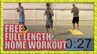 FREE Home Workout Part 1 - NO WEIGHTS, NO PROBLEM!