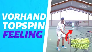 Tennis Vorhand Topspin Feeling entwickeln | MeinTennisGame.de