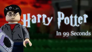 Harry Potter in 99 Seconds | Lego Stop Motion (Half Blood Prince)