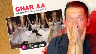 Ghar Aa - Orchestral Qawwali | Rushil | Abi Sampa | Amrit Dhuffer (REACTION)