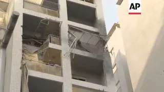 Rockets cause damage in Ashdod, air raid sirens, Israeli armour moves south
