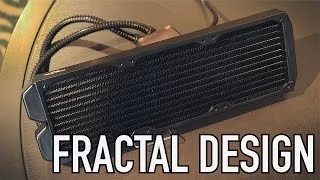 Fractal Design Water Cooling (360mm Radiator), New Core Cases, Etc. - Computex 2014