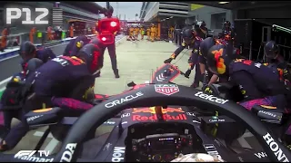 Max Verstappen charge through the field | Russia 2021