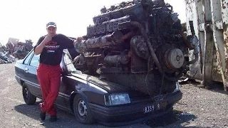 10 Ultimate Crazy Engine Swaps You Never Seen