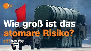 Atomare Bedrohung - Wie weit geht Putin? | ZDFheute live