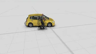 Virtual Crash 4 electric scooter animation test