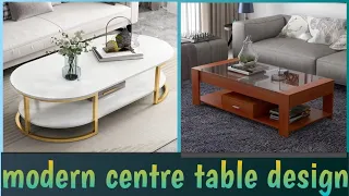 Latest modern and unique wooden center table design for living/bed room