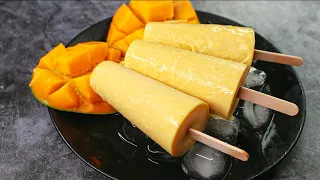 3 Ingredients Mango Kulfi in Lock Down | No Cream NO Condensed Milk Mango Kulfi Recipe #Shorts