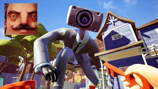 Hello Neighbor - My New Neighbor Skibidi Toilets Big Speakerman Act 2 Hole Season Gameplay