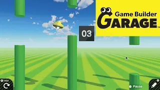 I made "Flappy Bird" in Game Builder Garage [+ Is Game Builder Garage worth it?]