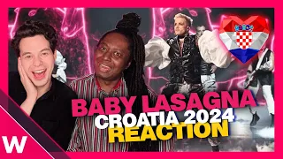 🇭🇷 Baby Lasagna - Rim Tim Tagi Dim REACTION | Live at Dora 2024 Semi-Final 2