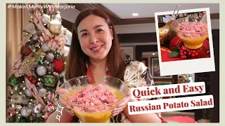 #MakeItMerryWithMarjorie: Quick and Easy Russian Potato Salad Recipe