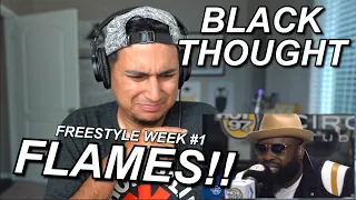 BLACK THOUGHT - FUNK FLEX FREESTYLE - FIRST REACTION AND BREAKDOWN!! | NO ONE TOUCHIN RIQ!!