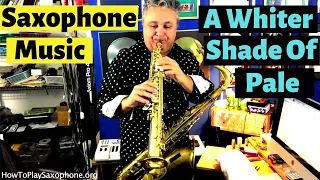 A Whiter Shade of Pale Saxophone Music & Backing Track Download