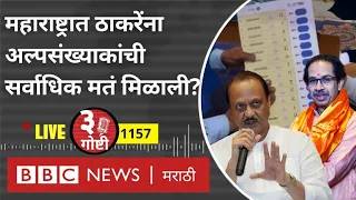 LIVE Ajit Pawar प्रमाणे Uddhav Thackeray च्या Shiv Sena ला अल्पसंख्याकांची सर्वाधिक मतं मिळाली?