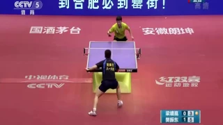 HD Fan Zhendong vs Liang Jingkun China Super League 2016 Final
