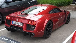 Very rare 1 of 50 Noble M600 revving and drving | Start up, revs, fast acceleration, insane sound