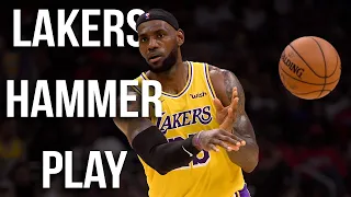 Lakers Hammer Play Beats The Mavs | NBA Film Room