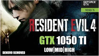 Resident Evil 4  || All Settings Tested GTX 1050Ti FPS TEST