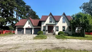 ** STUCK IN 1985** Bankrupt Millionaires ABANDONED Lakefront Dream Mansion **WHERE DID THEY GO?!?!**