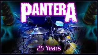 284 Pantera - 25 Years - Drum Cover