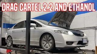 8th Gen Civic Si - K24 Drag Cartel 2.2 and Ethanol Dyno Tune