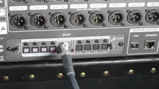 Behringer X32 Expansion Card Installation and X-Adat Card Setup Word Clock