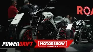 2020 Yamaha MT-03 : Sharp and Slant : EICMA 2019 : PowerDrift