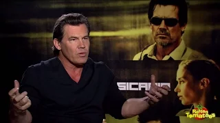 Sicario Interview: Benicio Del Toro and Josh Brolin Talk Movie Scores