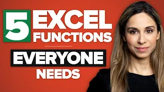 5 Excel Functions EVERYONE Needs