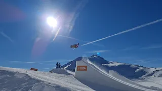 FIS Freeski Slopestyle Stubai World Cup 2021 Max Moffatt @ Stubaier Gletscher DC Zoo Snowpark