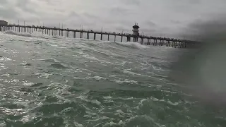 Huntington Beach jetski race ,￼ Rider Harley Ritchie on a Kommander GP1